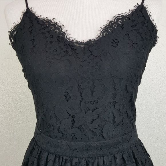 Joie Hudette Black Lace Dress - Picture 4 of 8